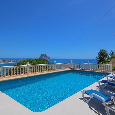 Villa Con Piscina Y Vistas Al Mar - Mar 27 H Calpe Eksteriør billede