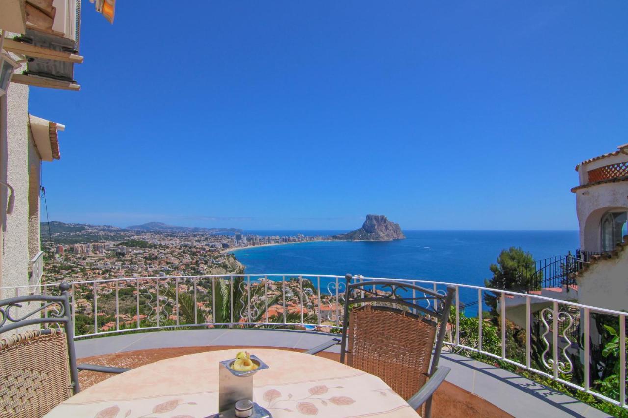 Villa Con Piscina Y Vistas Al Mar - Mar 27 H Calpe Eksteriør billede