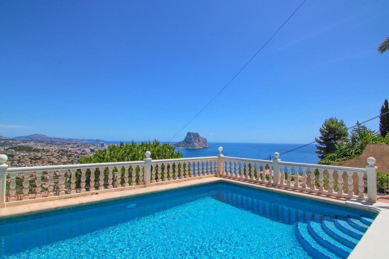 Villa Con Piscina Y Vistas Al Mar - Mar 27 H Calpe Eksteriør billede