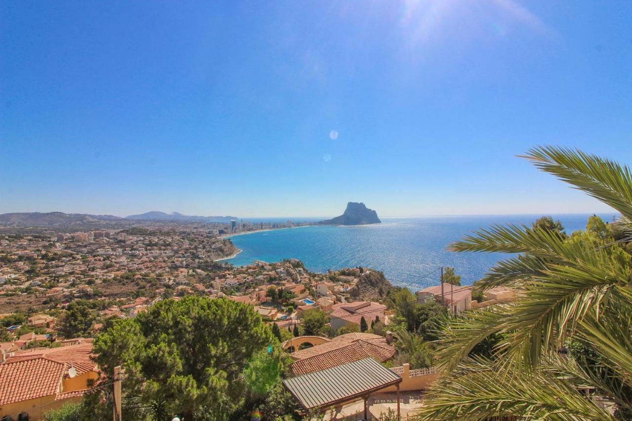 Villa Con Piscina Y Vistas Al Mar - Mar 27 H Calpe Eksteriør billede