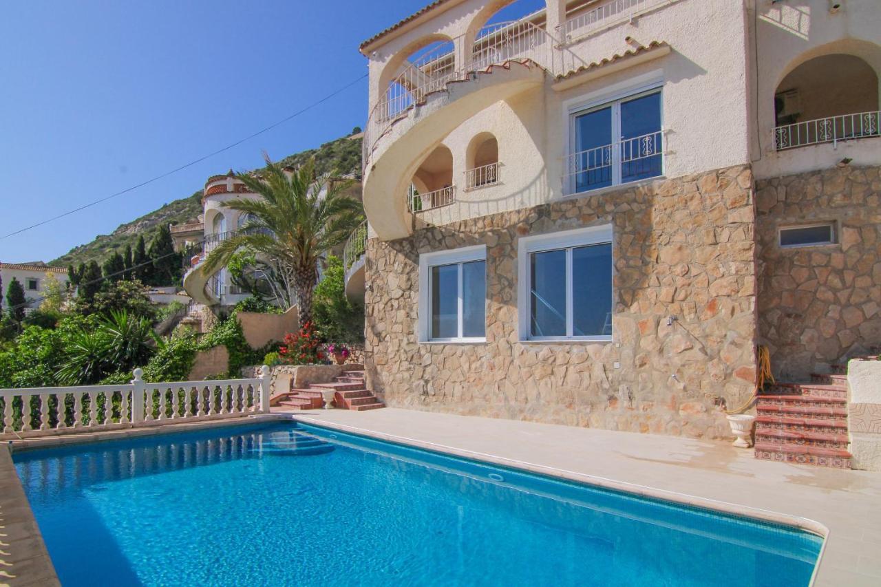 Villa Con Piscina Y Vistas Al Mar - Mar 27 H Calpe Eksteriør billede