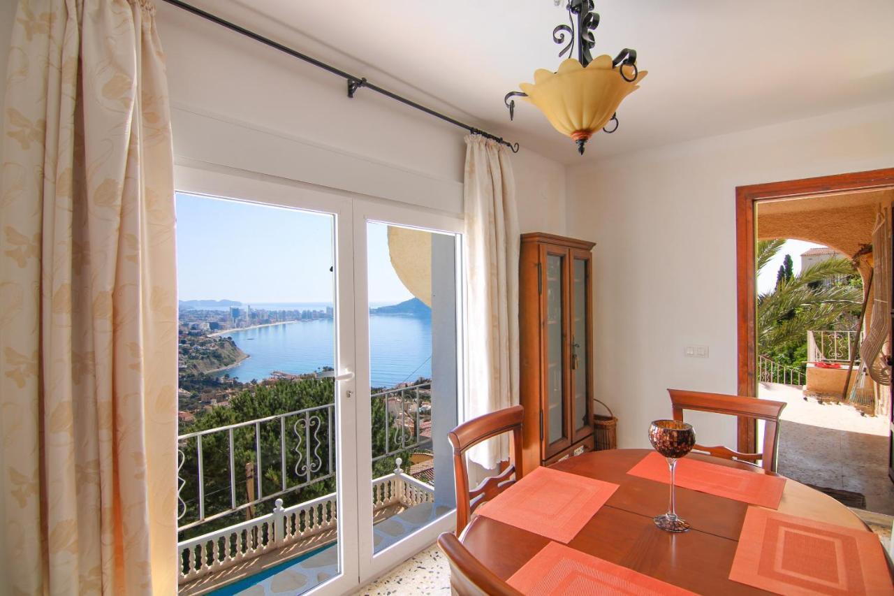 Villa Con Piscina Y Vistas Al Mar - Mar 27 H Calpe Eksteriør billede