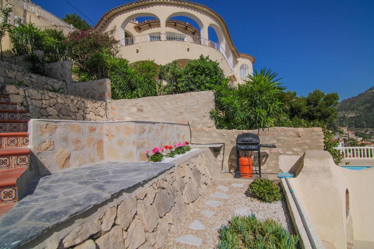 Villa Con Piscina Y Vistas Al Mar - Mar 27 H Calpe Eksteriør billede