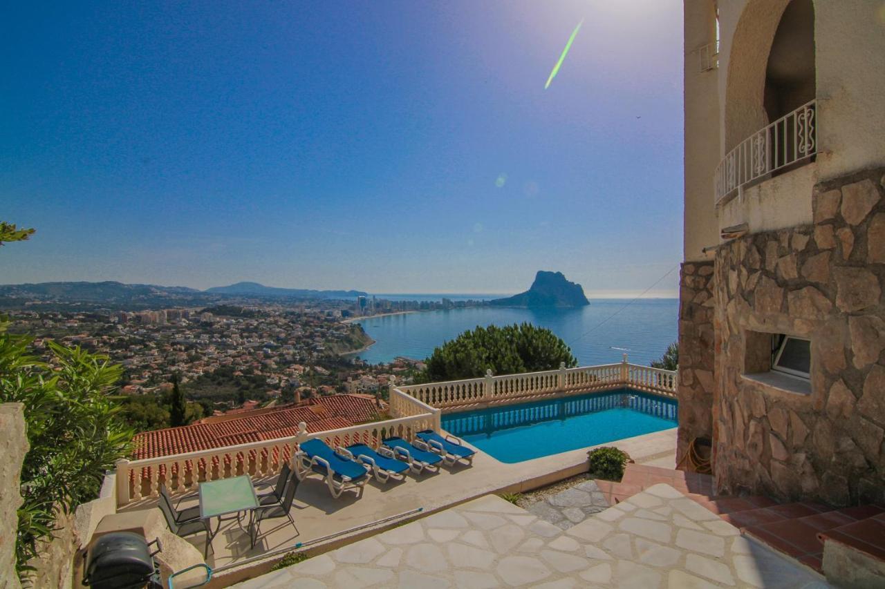 Villa Con Piscina Y Vistas Al Mar - Mar 27 H Calpe Eksteriør billede